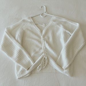 Like New Crop Top Knit Sweater